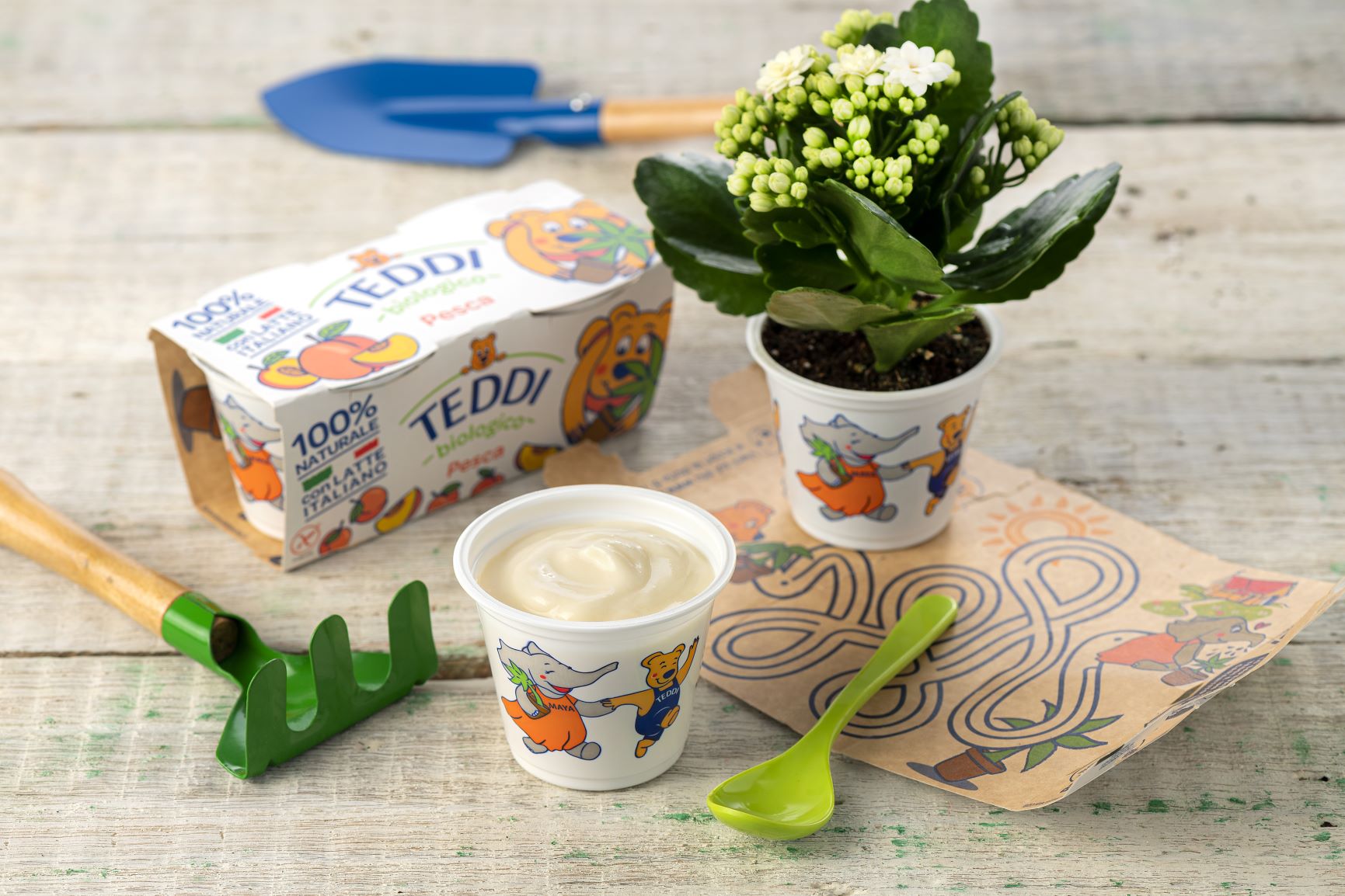 Per la primavera-estate arriva la freschezza del nuovo yogurt Teddi Pesca 